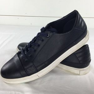 Amali Navy Blue Perforated Casual Sneaker 12 M